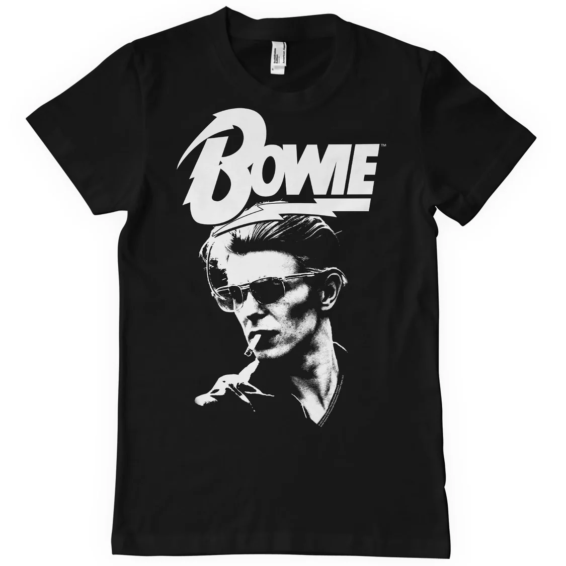 David Bowie Smoking Portrait (T-Shirt) S
