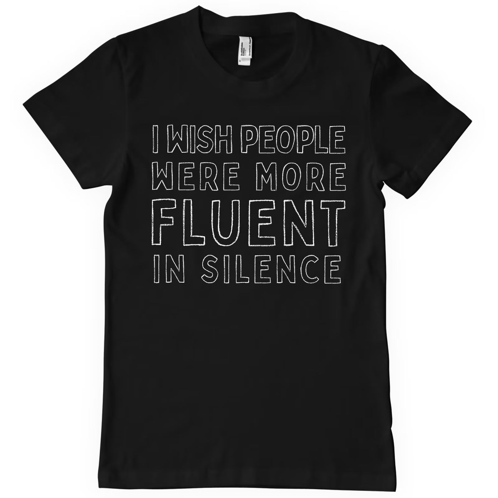 Fluent In Silence (T-Shirt) S