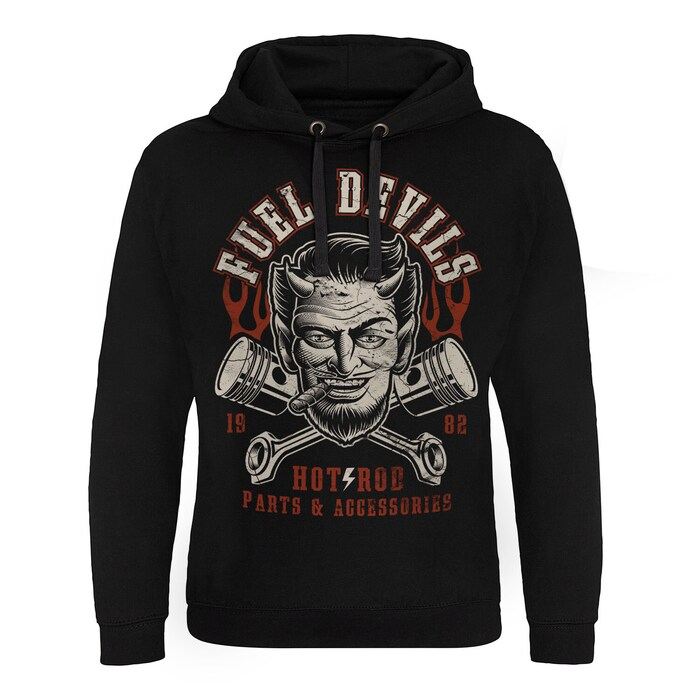 Fuel Devils Hoodie Satans Pistons XXL