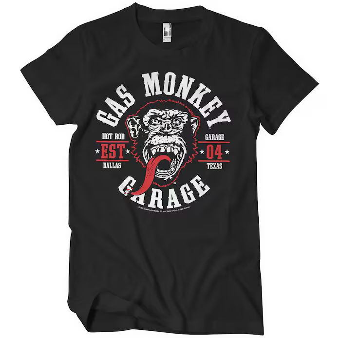 Gas Monkey Garage Round Seal (T-Shirt) S