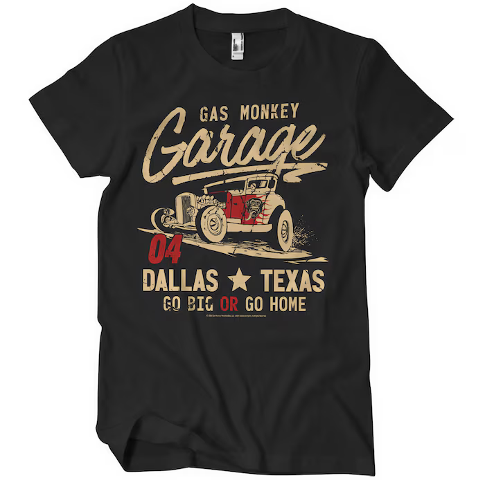 Gas Monkey Garage Go Big Or Go Home (T-Shirt) XL