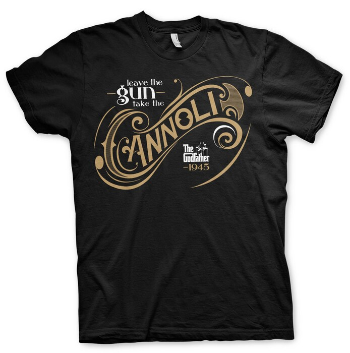 Godfather Leave The Gun, Take The Cannoli (T-Shirt) S