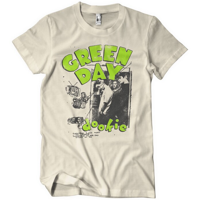Green Day Sketched Up (T-Shirt) S