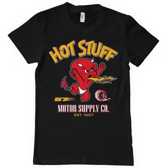Hot Stuff Motor Supply Co (T-Shirt) S