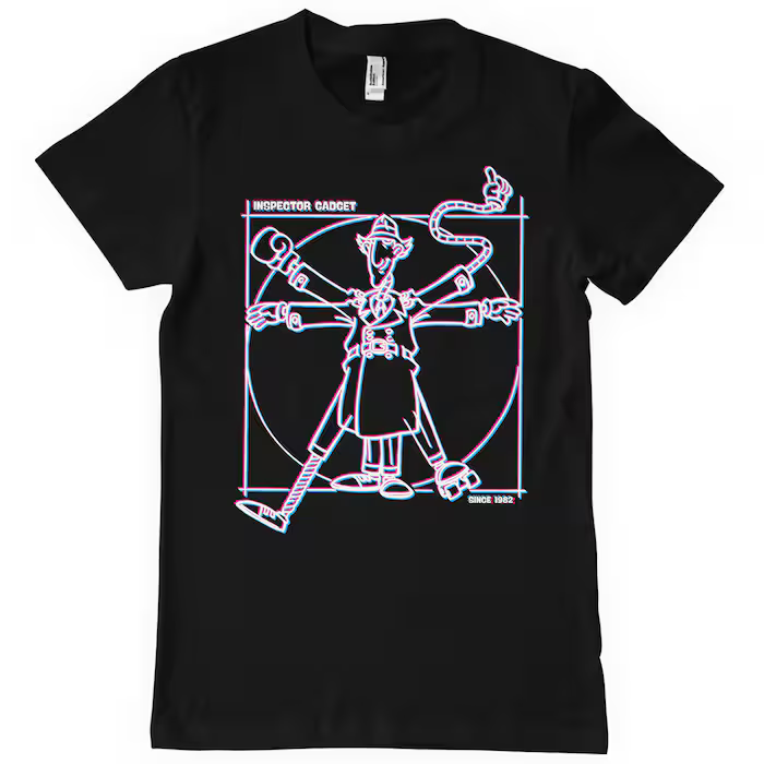 Inspector Gadget Vitruvian Man (T-Shirt) S