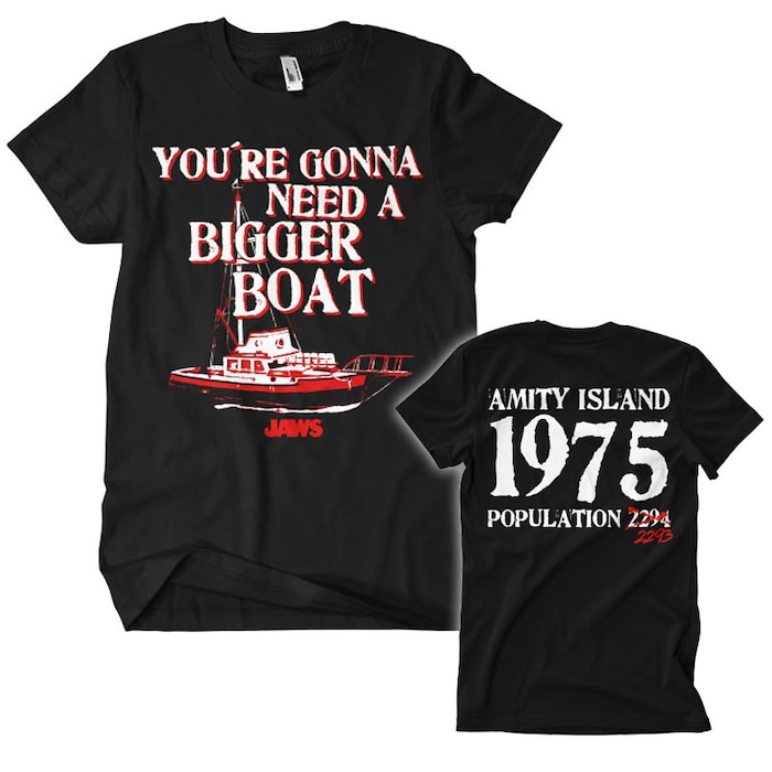 Jaws Bigger Boat (T-Shirt) S