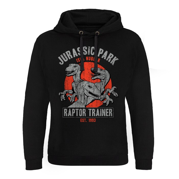 Jurassic Park Hoodie Raptor Trainer XXL