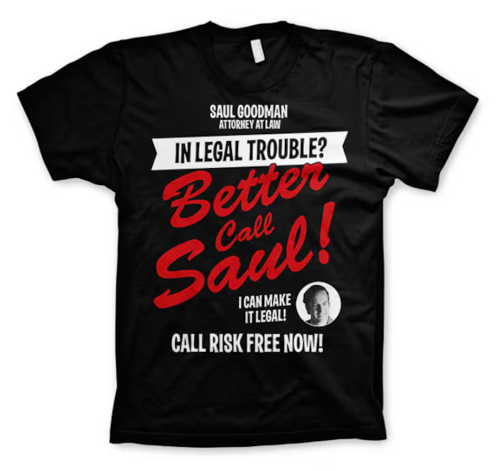 Breaking Bad In Legal Trouble (T-Shirt) S