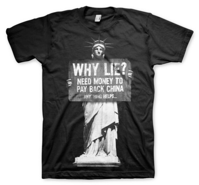 Need Money To Pay Back China (T-Shirt) XL