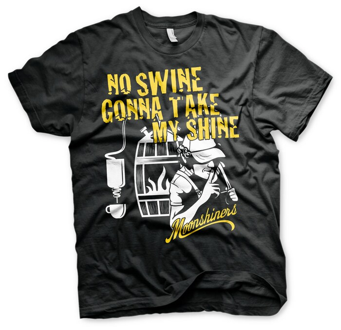 No Swine Gonna Take My Shine (T-Shirt) M