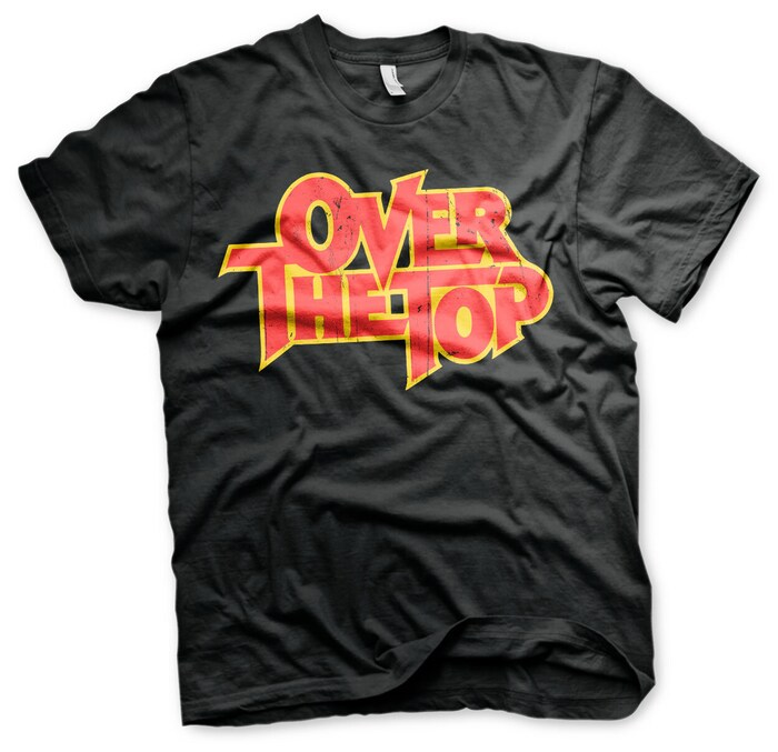 Over The Top Washed Logo (T-Shirt) S