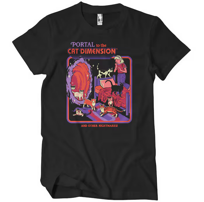 Portal To The Cat Dimension (T-Shirt) M