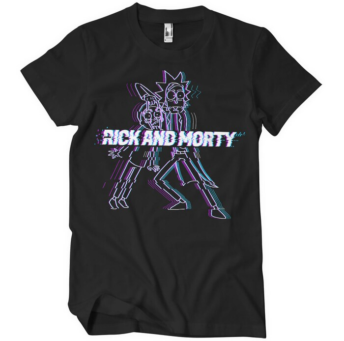 Rick And Morty Glitch (T-Shirt) S