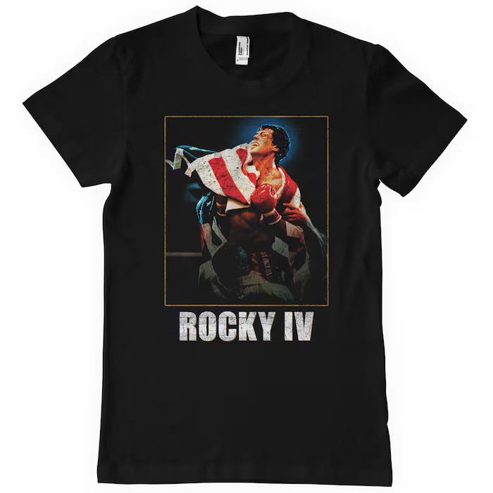 Rocky IV Washed Cover (T-Shirt) XL