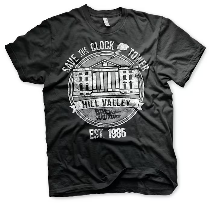 Back To The Future Save The Clock Tower (T-Shirt) XXL