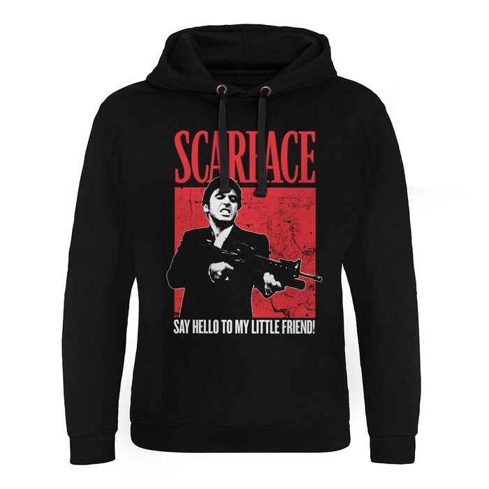 Scarface Hoodie Say Hello To My Little Friend XXL
