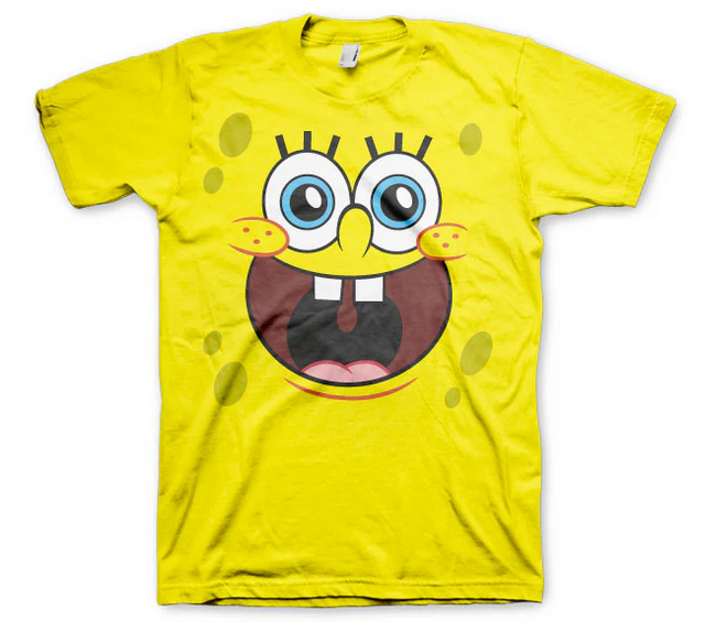 SpongeBob Squarepants Happy Face (T-Shirt) XXL