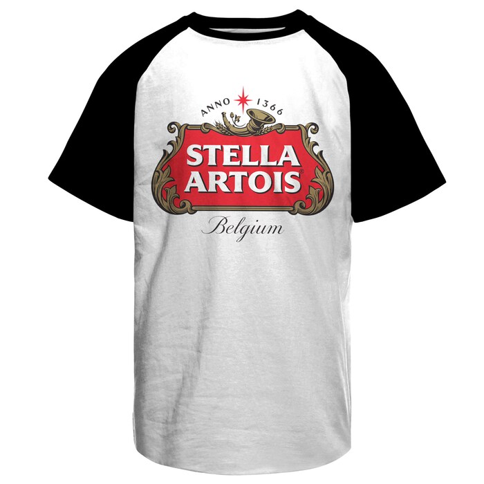 Stella Artois Belgium Logo Baseball (T-Shirt) S