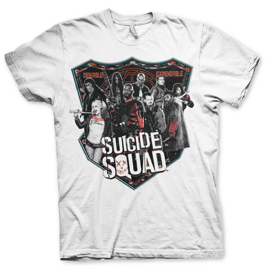 Suicide Squad Deniable and Expendable (T-Shirt) S