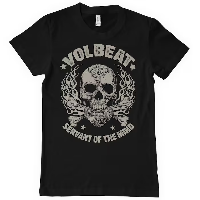 Volbeat Skull and Crossbones (T-Shirt) S