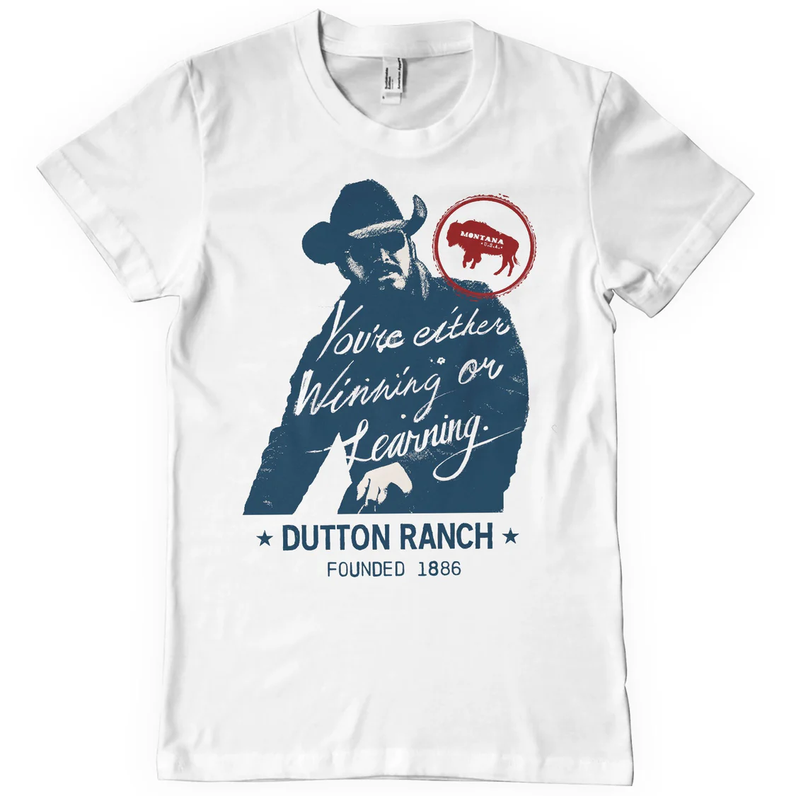 Yellowstone Winning Or Learning (T-Shirt) S