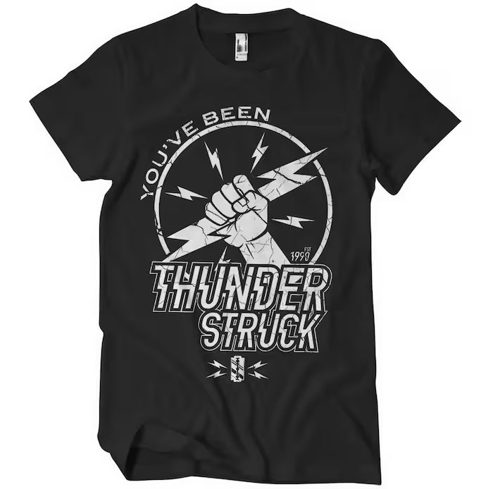 Youve Been Thunderstruck (T-Shirt) S