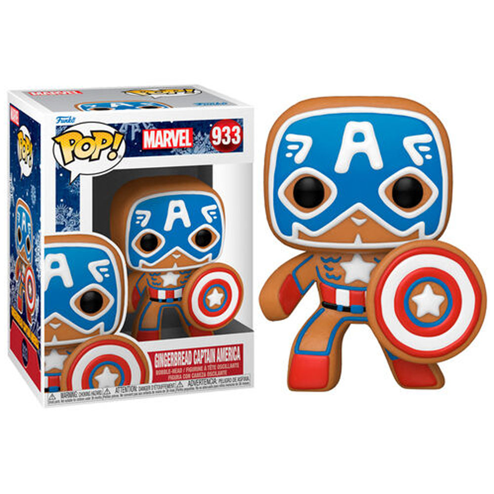 Funko POP! Holiday Gingerbread Captain America