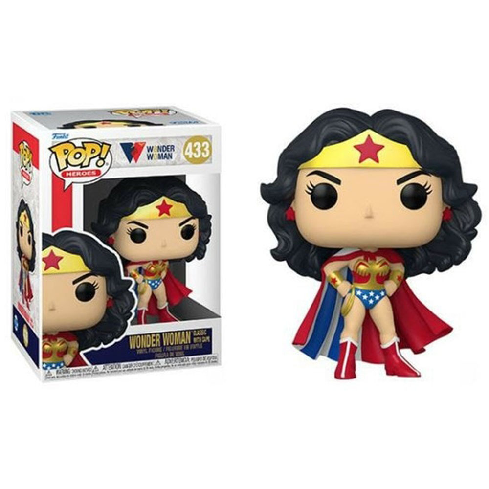 Funko Pop! 433 Dc Wonder Woman 80Th Wonder Woman Classic With Cape