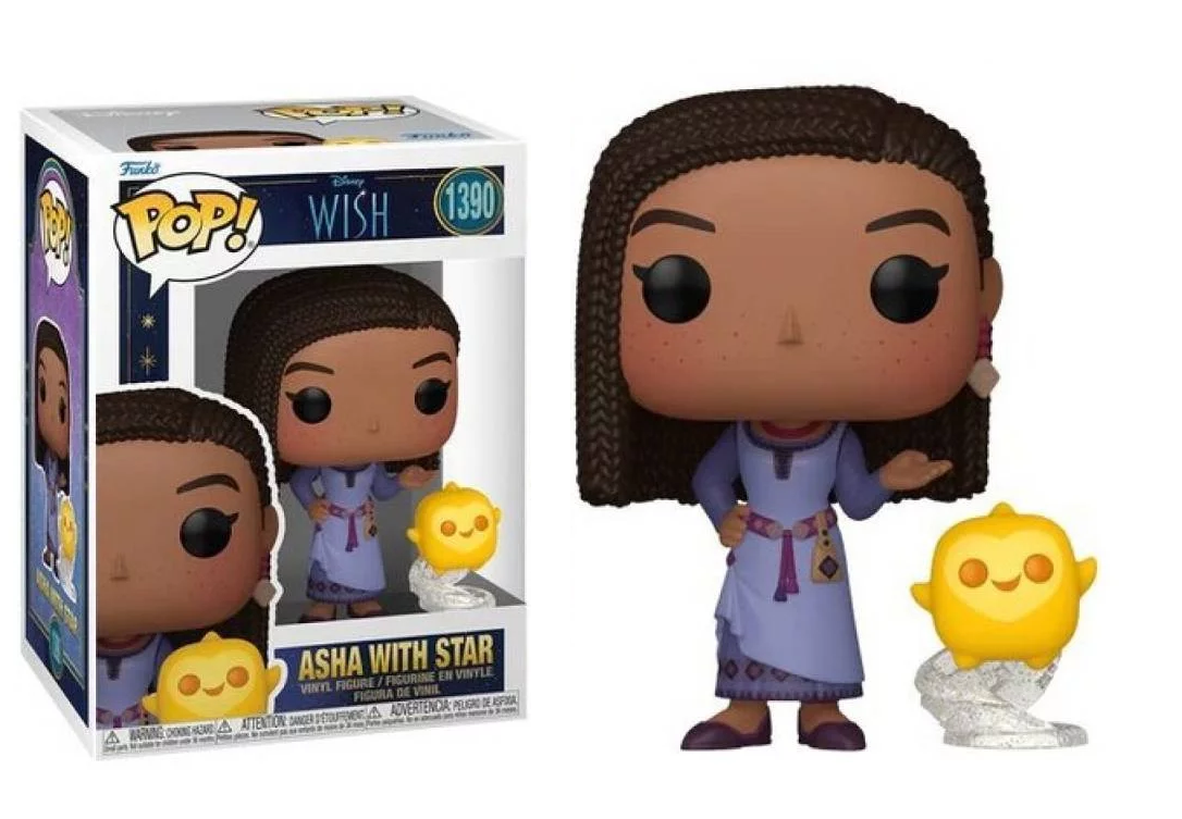 Funko POP! Disney 1390 Wish Asha with Star