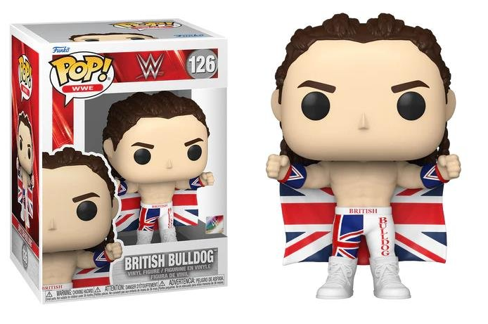 Funko Pop! 126 WWE British Bulldog