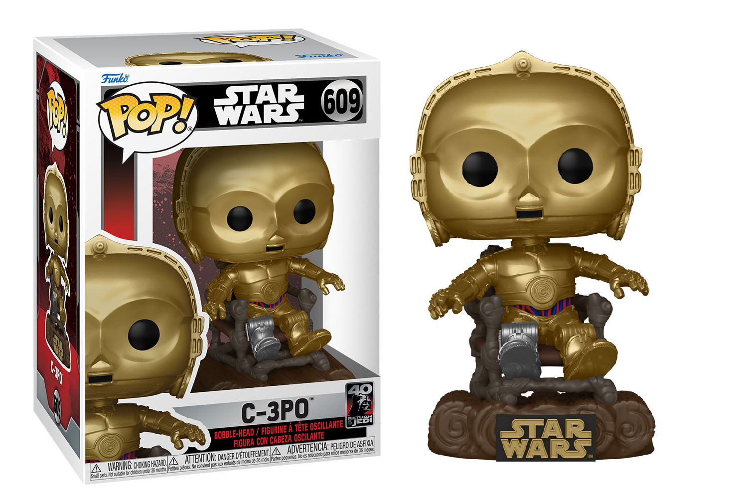 Funko POP! Star Wars C-3PO in Chair Star Wars 609