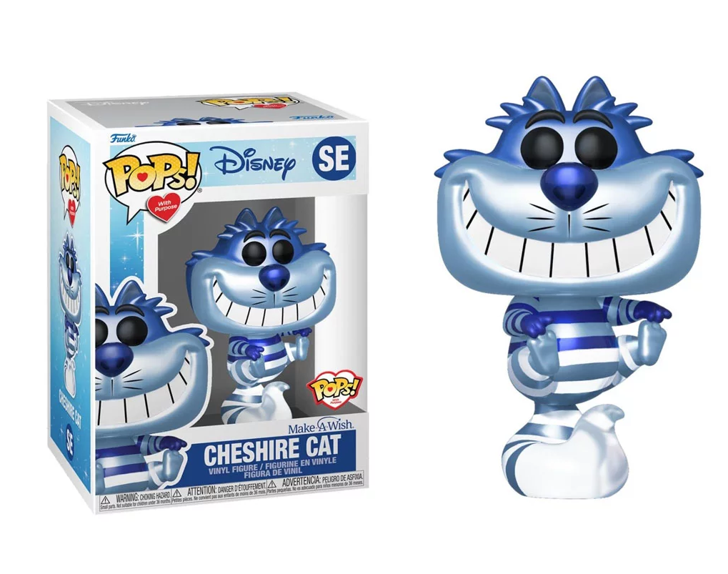 Funko POP! Disney Cheshire Cat Make-A-Wish FunkoWith Purpose SE