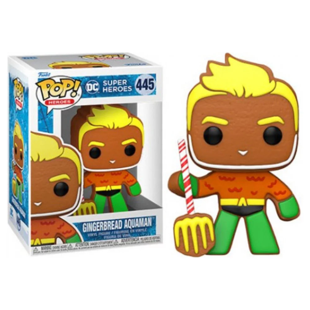 Funko POP! DC Comics Gingerbread Aquaman Heroes 445