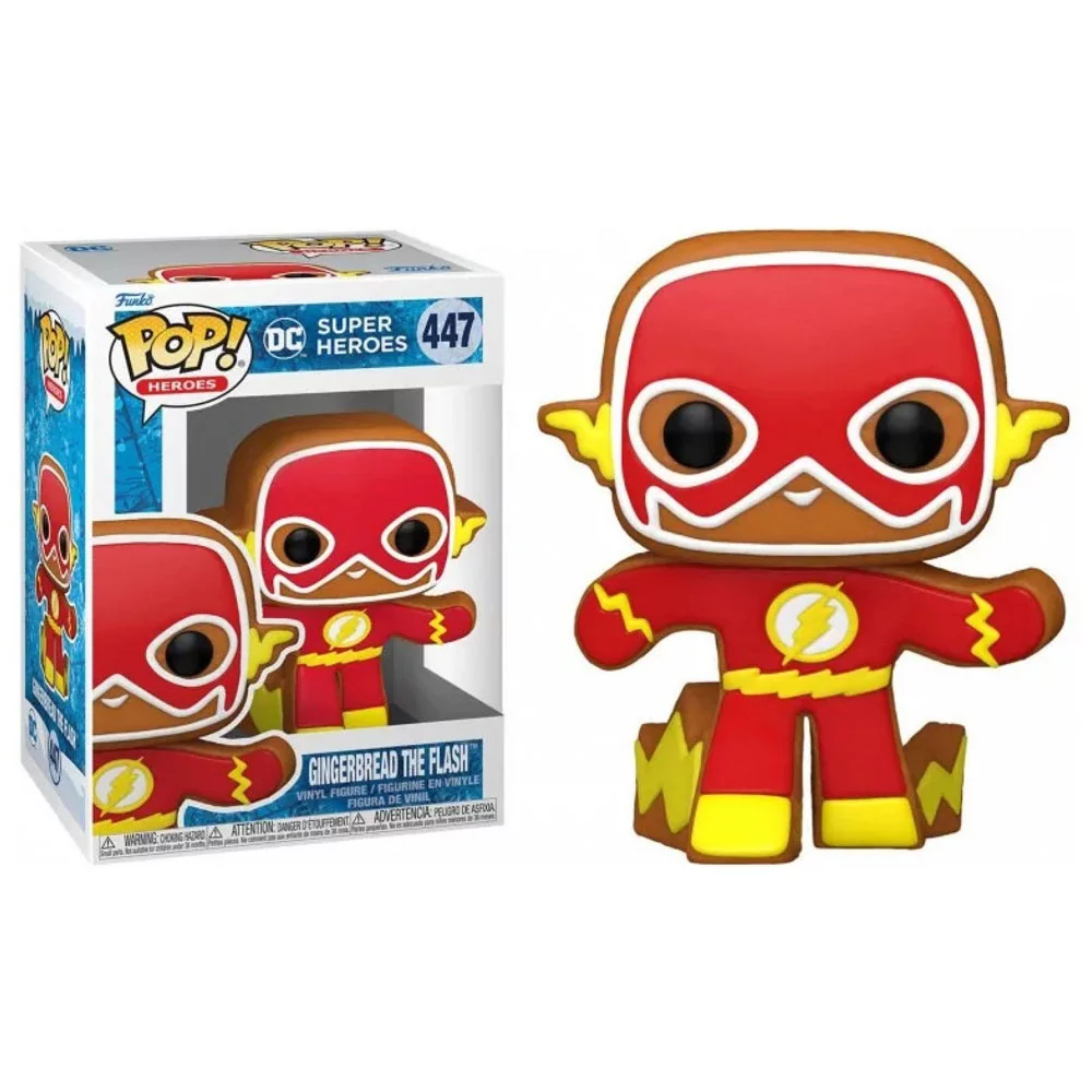 Funko POP! DC Comics Gingerbread Flash Heroes 447
