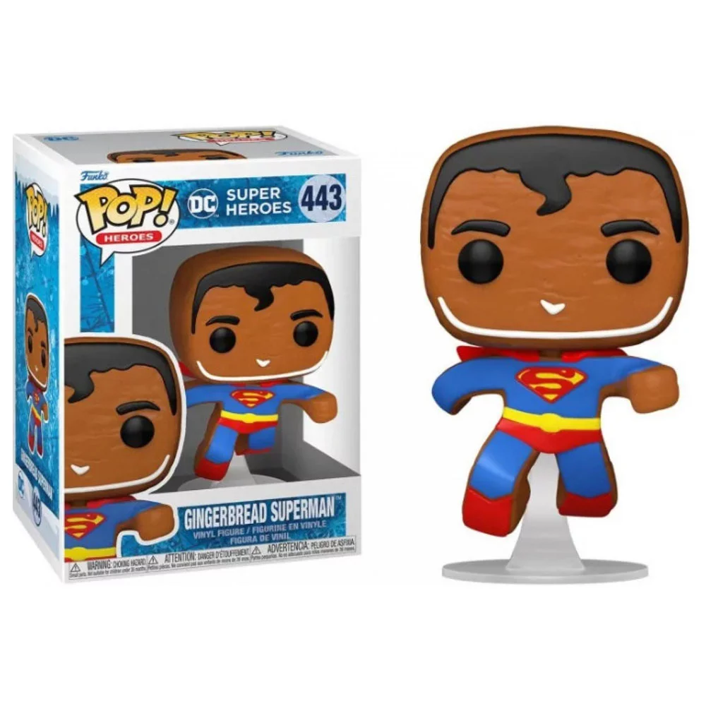 Funko POP! DC Comics Gingerbread Superman Heroes 443