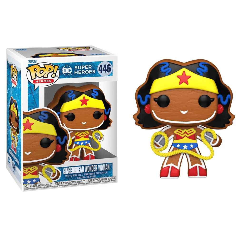 Funko POP! DC Comics Gingerbread Wonder Woman Heroes 446