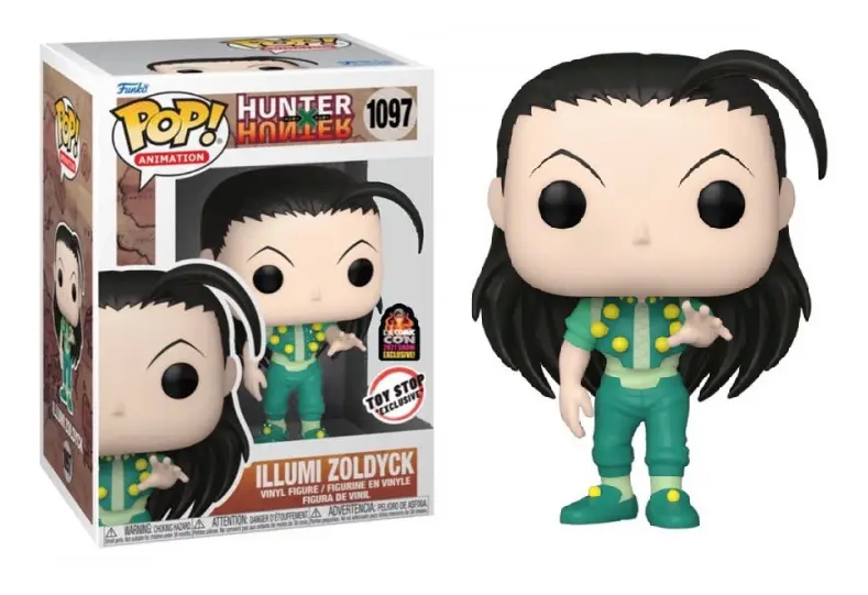 Pop! Animation - Hunter x Hunter - Illumi Zoldyck (L.A. Comic Con 2021 Show Exclusive, Toy Stop Exclusive)