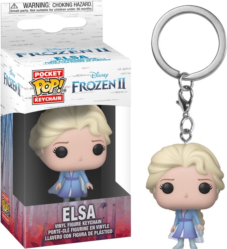 Funko Pop Prívesok na kľúče Keychain Frozen 2 Elsa