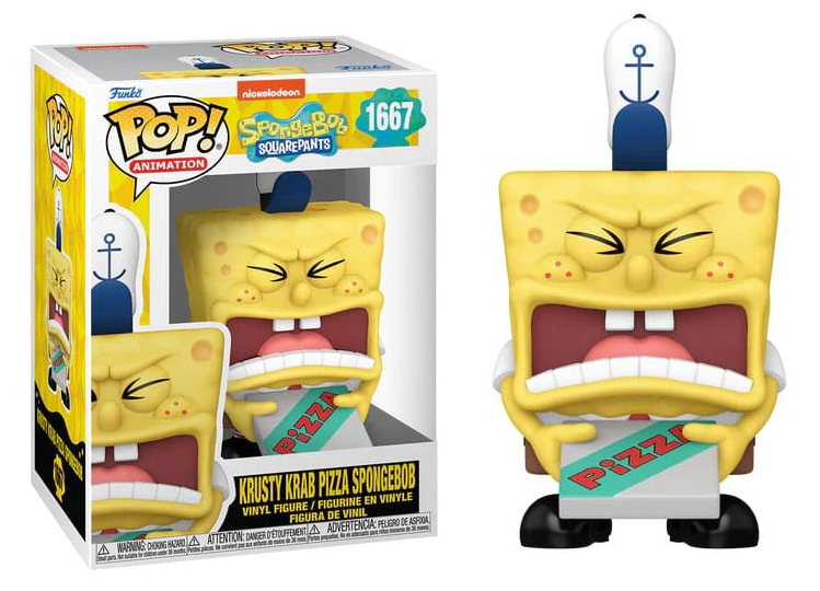 Funko Pop! Krusty Krab Pizza Spongebob Sponge Bob 1667