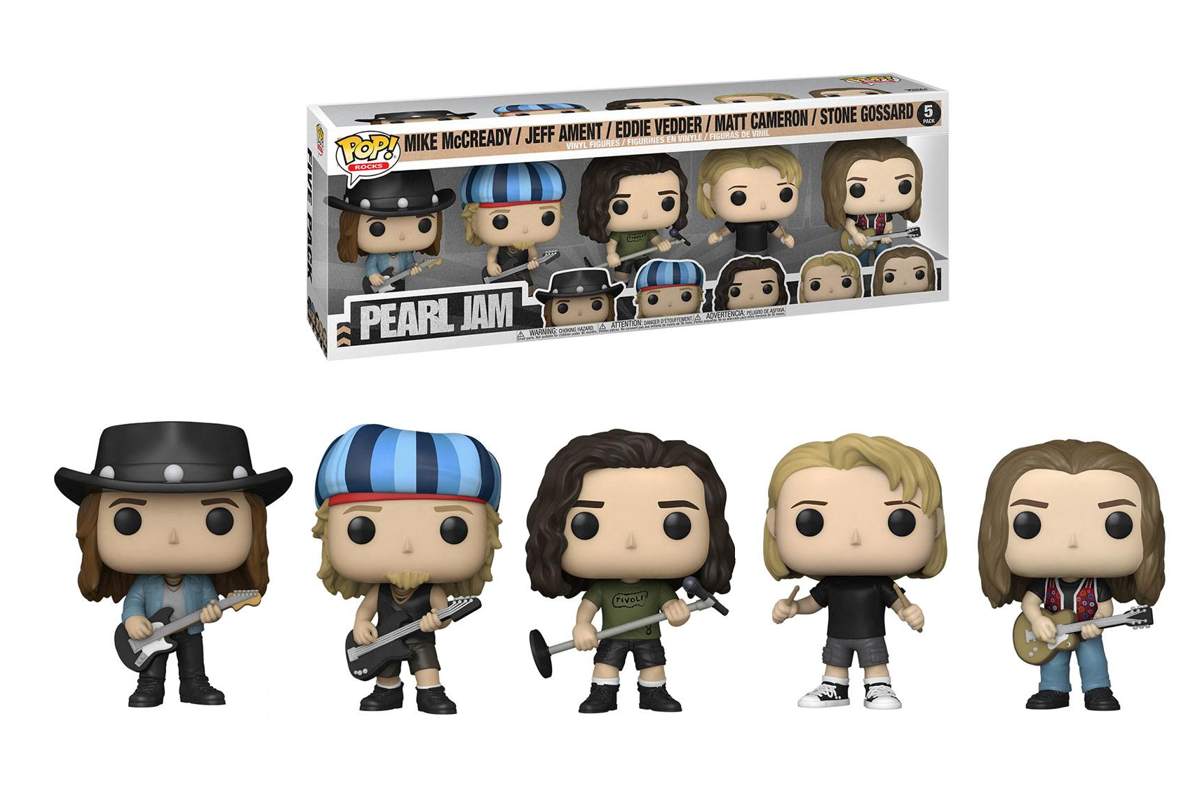Funko POP! Pearl Jam 5-Pack Rocks