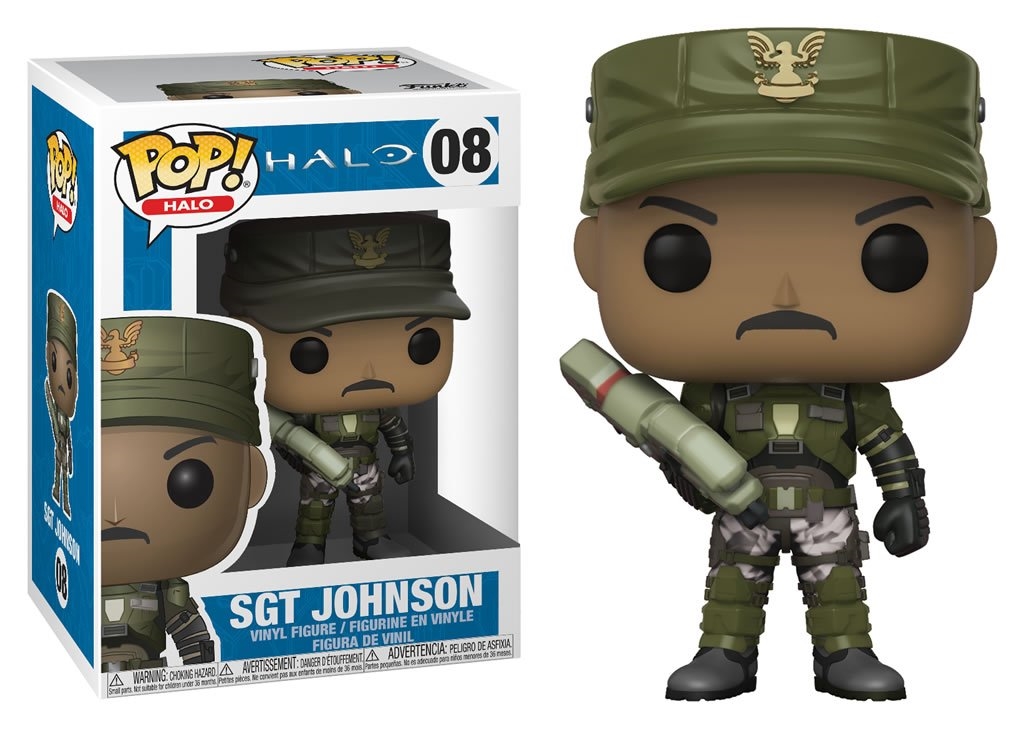 Funko POP! Games Halo Sgt. Johnson
