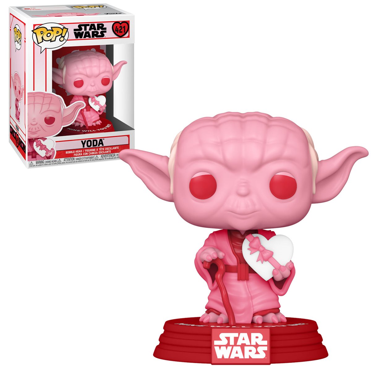 Funko POP! Star Wars Yoda with Heart Star Wars