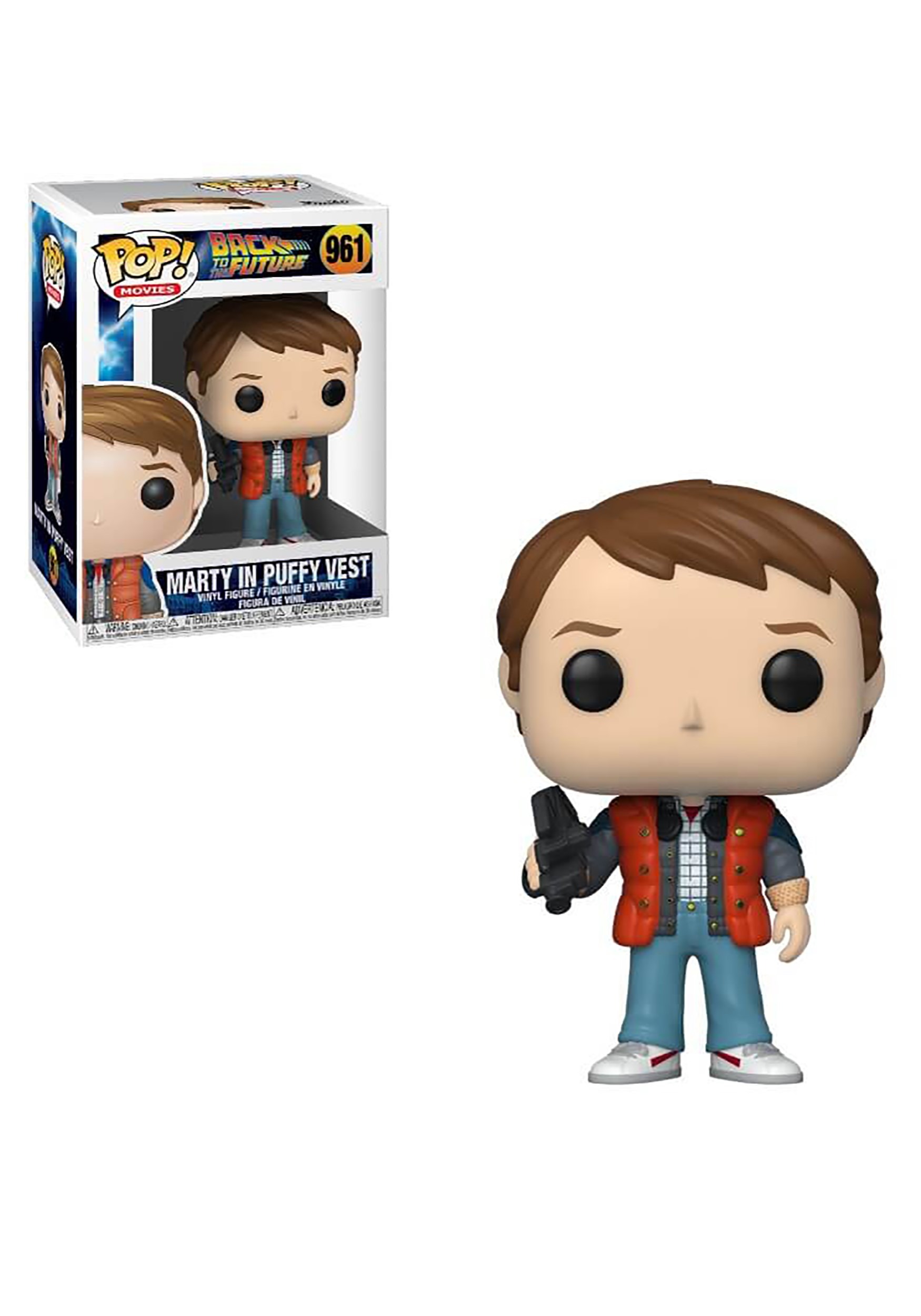 Funko POP! Back to the Future Marty in Puffy Vest 10 cm