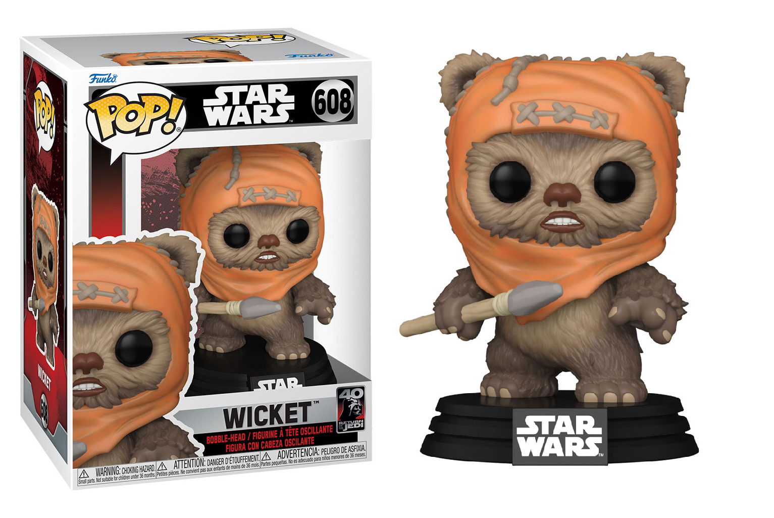 Funko POP! Star Wars Wicket Star Wars 608