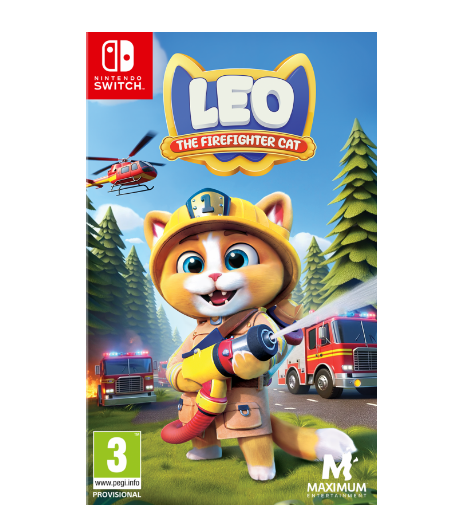 Leo the Firefighter Cat