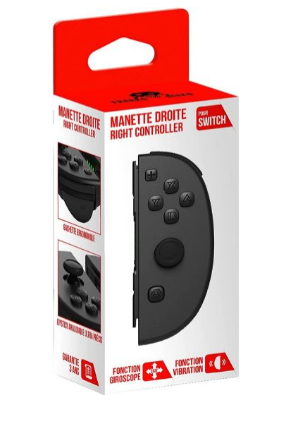 WIRELESS JOY-CON FOR NINTENDO SWITCH RIGHT BLACK