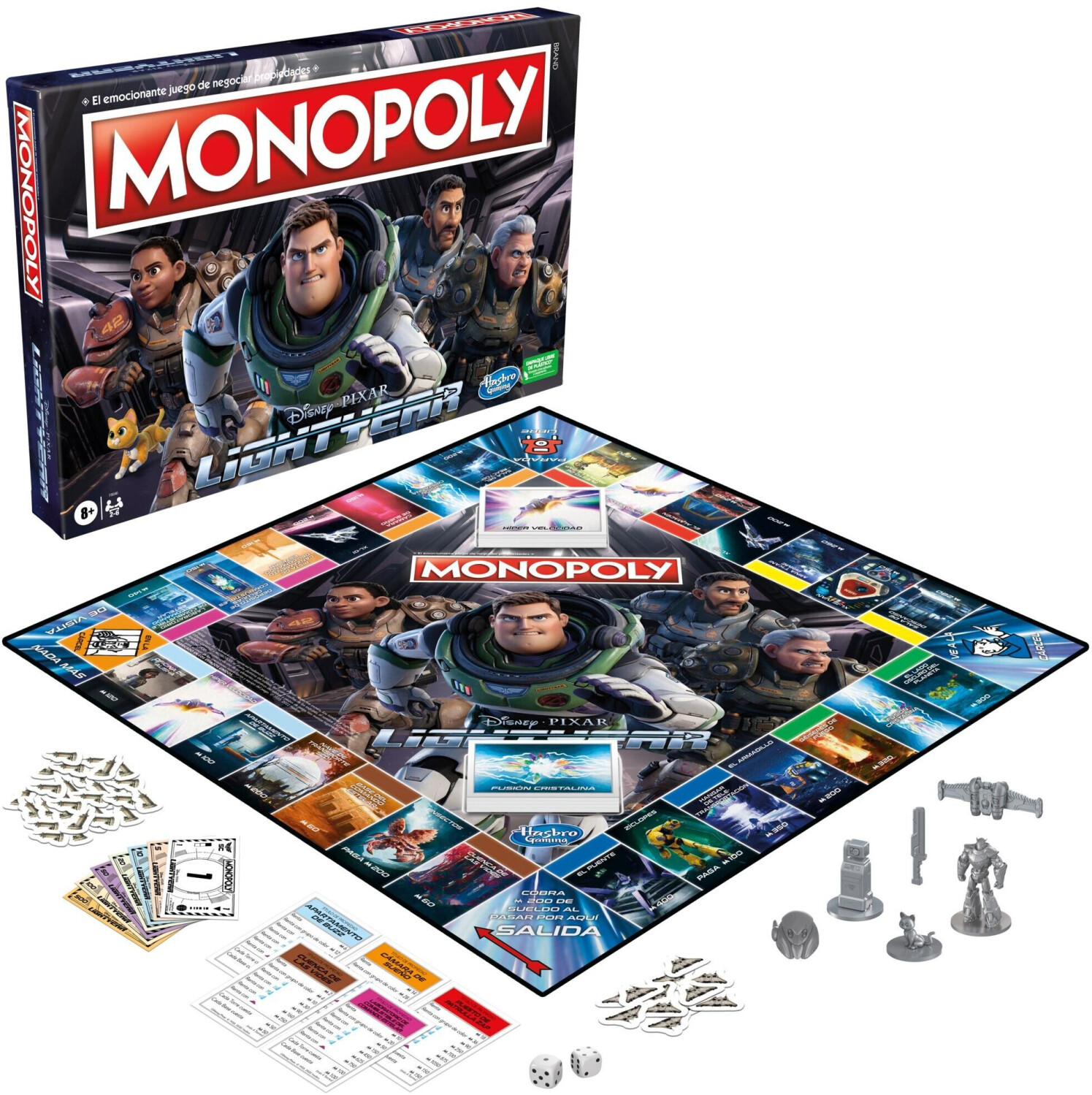 Hasbro Gaming Monopoly Disney Pixar Lightyear Edition (English Version)