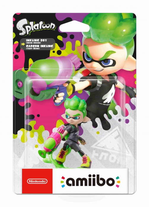 Nintendo Amiibo Splatoon Boy