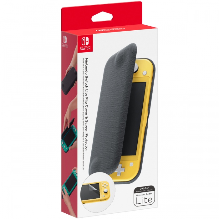 Nintendo Switch Lite Flip Cover &amp; Screen Protector