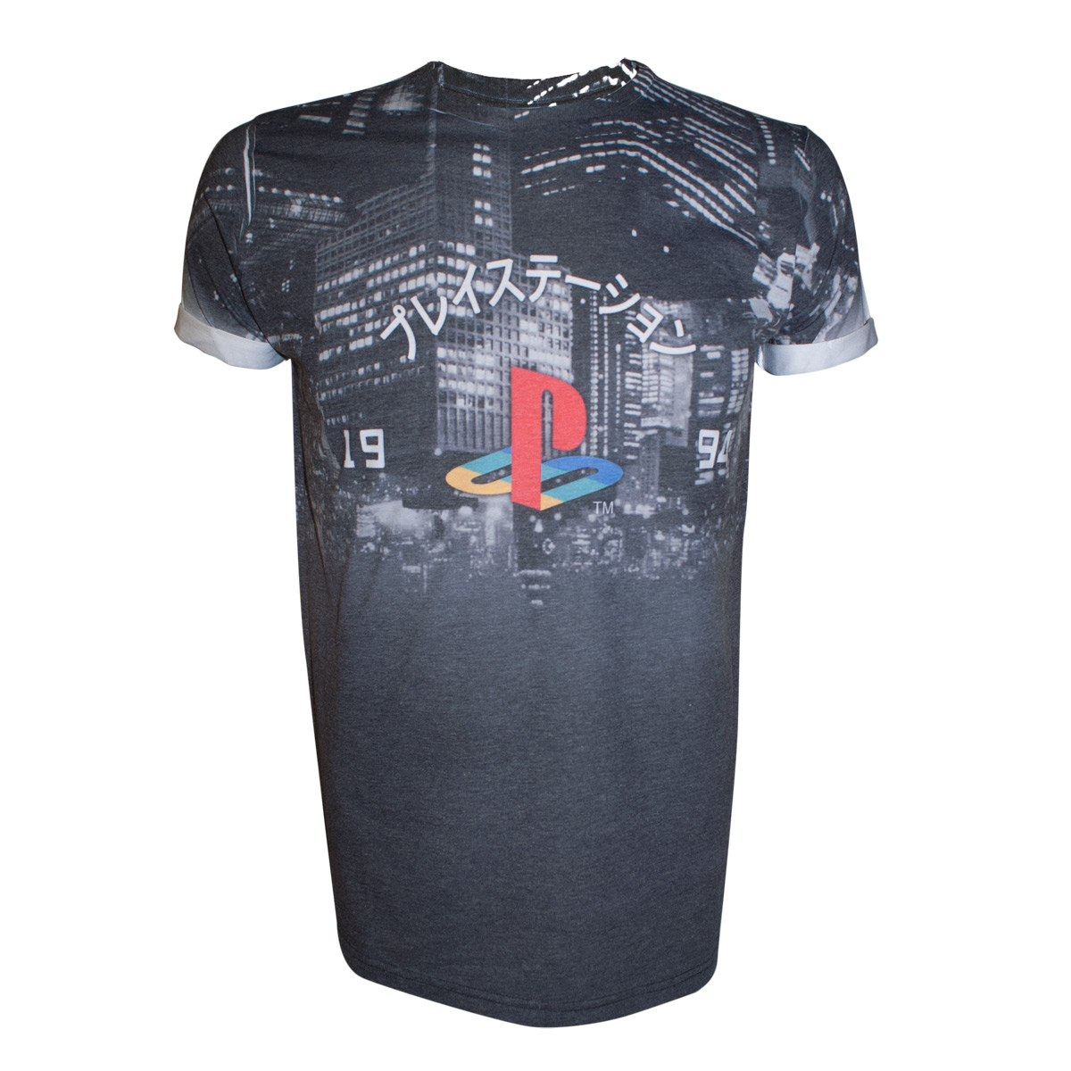 Playstation - Sublimation City Landscape (T-Shirt) XXL